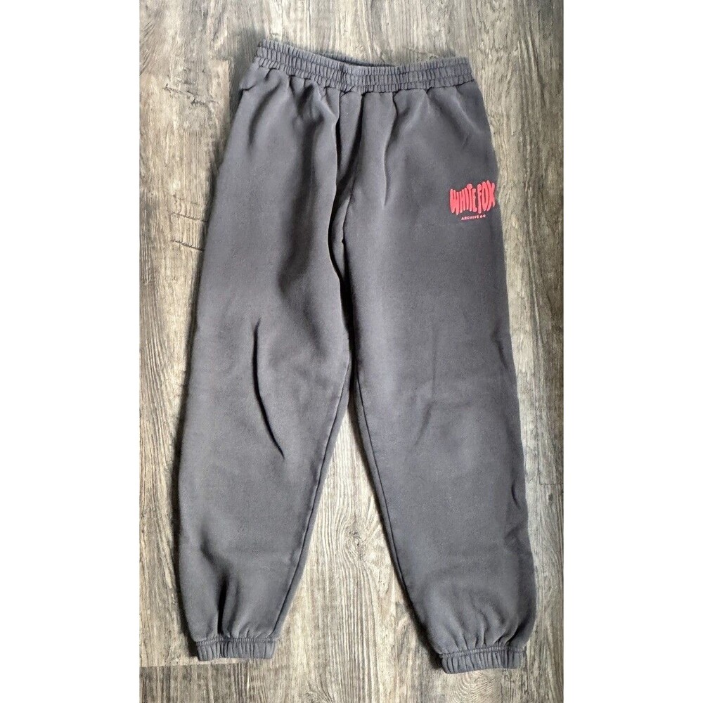 White Fox Archive 6.0 Jogger Style Sweatpants charcoal gray - Women’s Medium